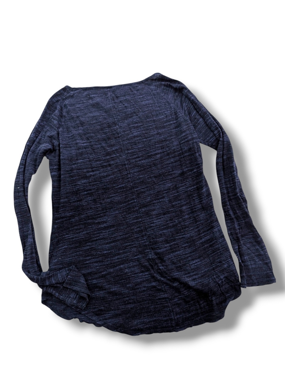 Athleta Fastest Track Long Sleeve Top Size XS Blue Space Dye - Picture 2 of 6